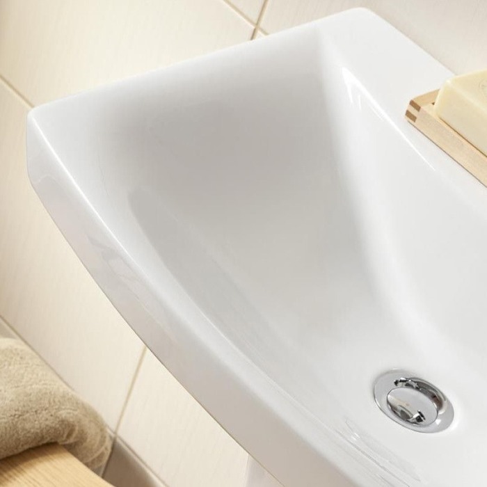 Lavoar suspendat Cersanit, Carina, 60 cm, alb [7]