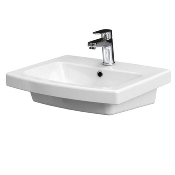 Lavoar suspendat Cersanit, Easy, 70 cm, alb [1]