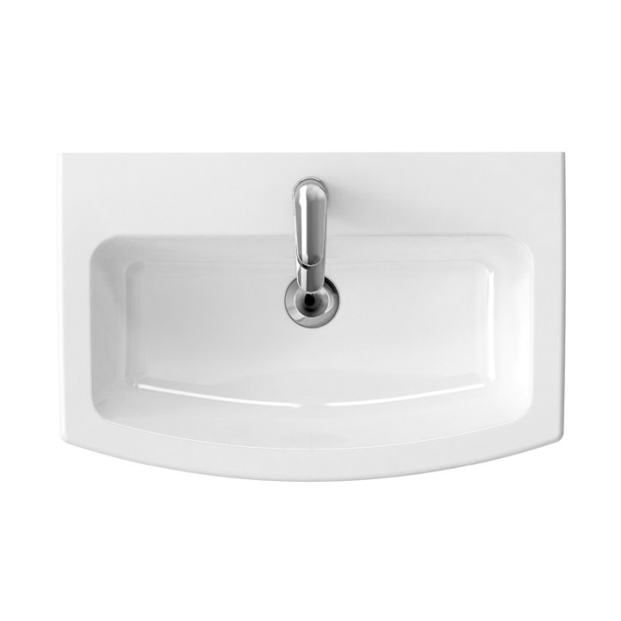 Lavoar suspendat Cersanit, Easy, 70 cm, alb [2]