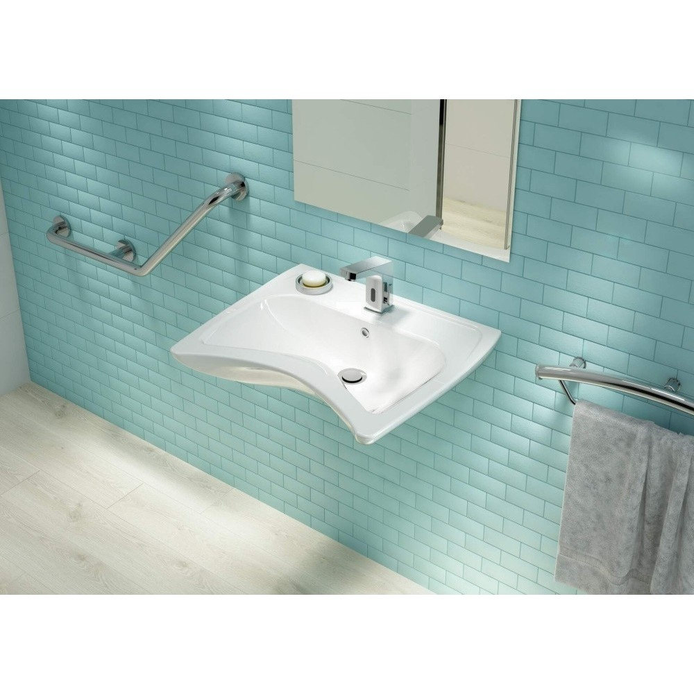 Lavoar suspendat Deante Vital alb 50x60cm [4]