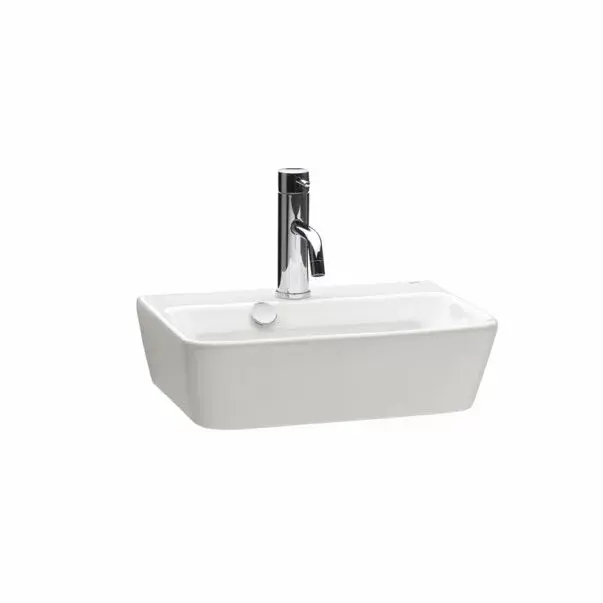 Lavoar suspendat Gala Emma Square alb lucios 42 cm [2]