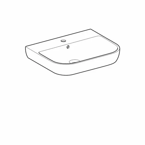 Lavoar suspendat Geberit Smyle 60 cm [2]