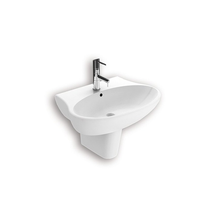 Lavoar suspendat Hatria, Nido, 62 cm, alb [1]