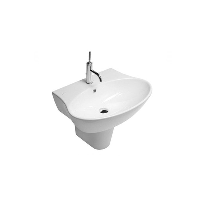 Lavoar suspendat Hatria, Nido, 68 cm, alb [1]