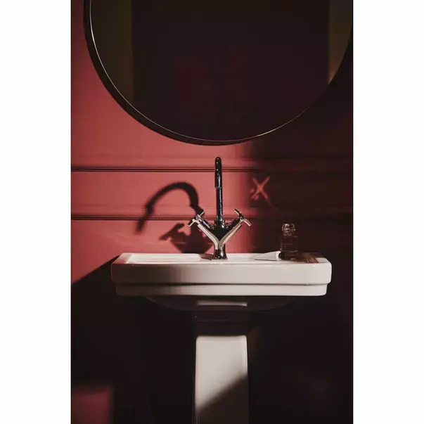 Lavoar suspendat Ideal Standard Atelier Calla alb lucios 62 cm cu orificiu baterie si preaplin [6]