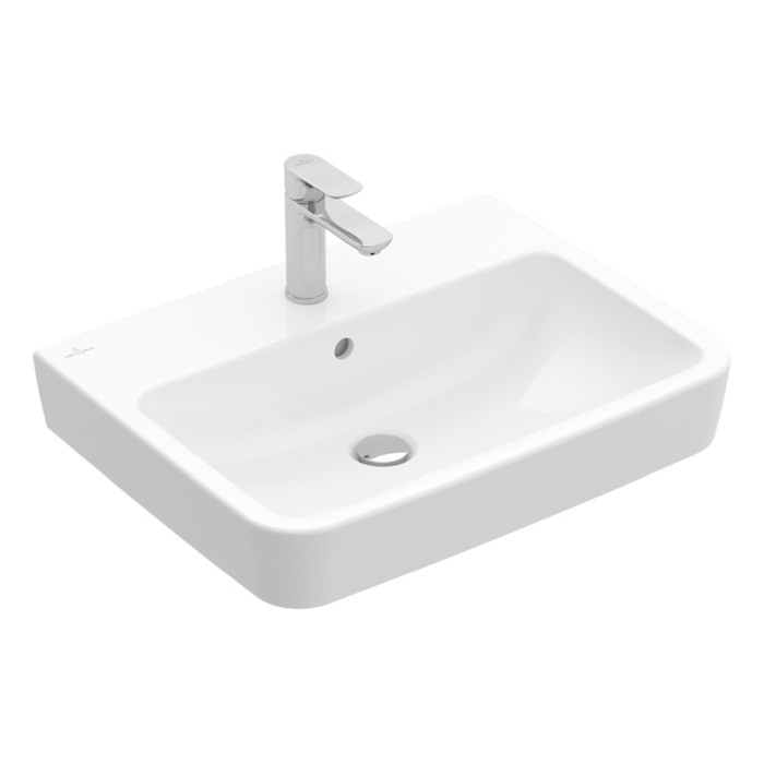 Lavoar suspendat, Villeroy & Boch, O.Novo, dreptunghiular, 60 cm, alb [1]