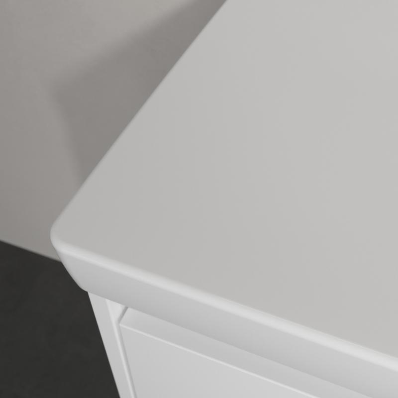 Lavoar suspendat Villeroy & Boch Skyla 100 cm, TitanCeram, CeramicPlus, alb alpin [5]