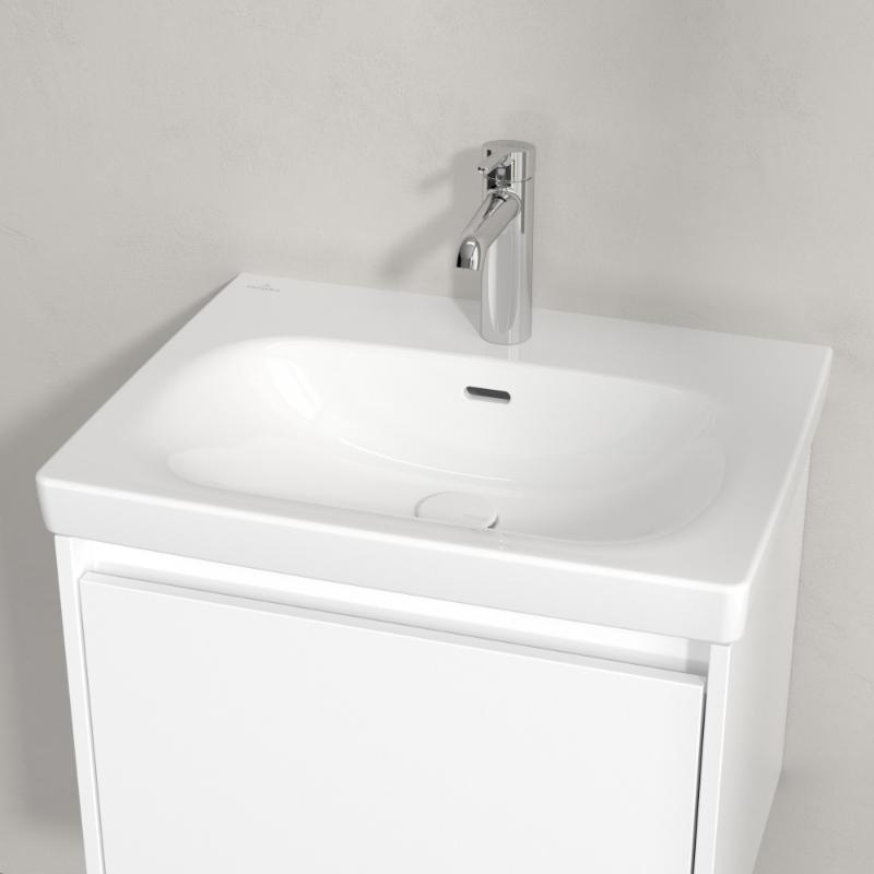 Lavoar suspendat Villeroy&Boch Skyla 60 cm, CeramicPlus, alb alpin [3]