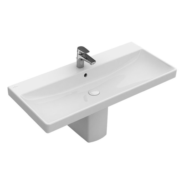 Lavoar Villeroy & Boch, Avento, 100 cm, dreptunghiular, alb alpin [1]