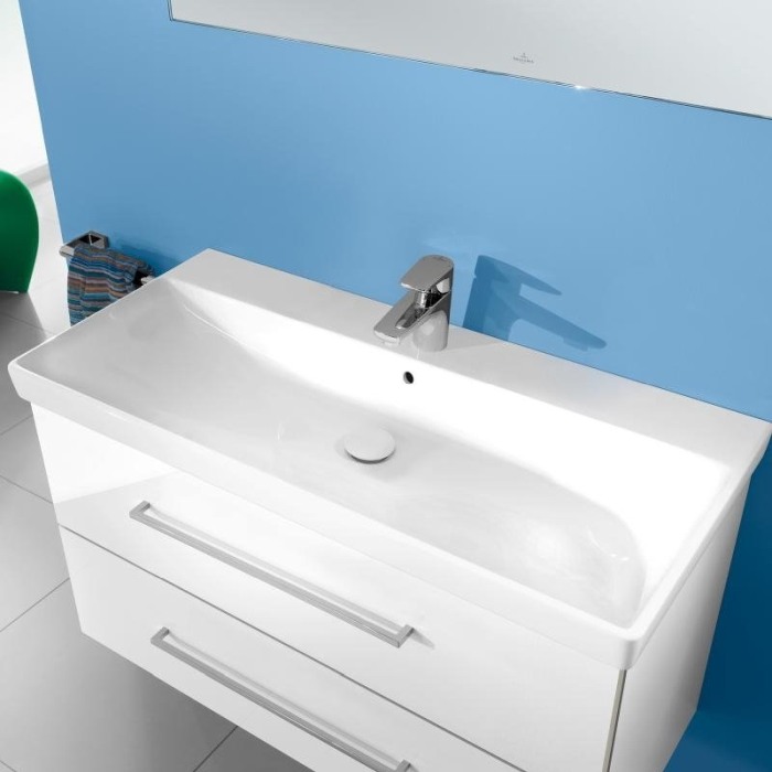 Lavoar Villeroy & Boch, Avento, 100 cm, dreptunghiular, alb alpin [3]