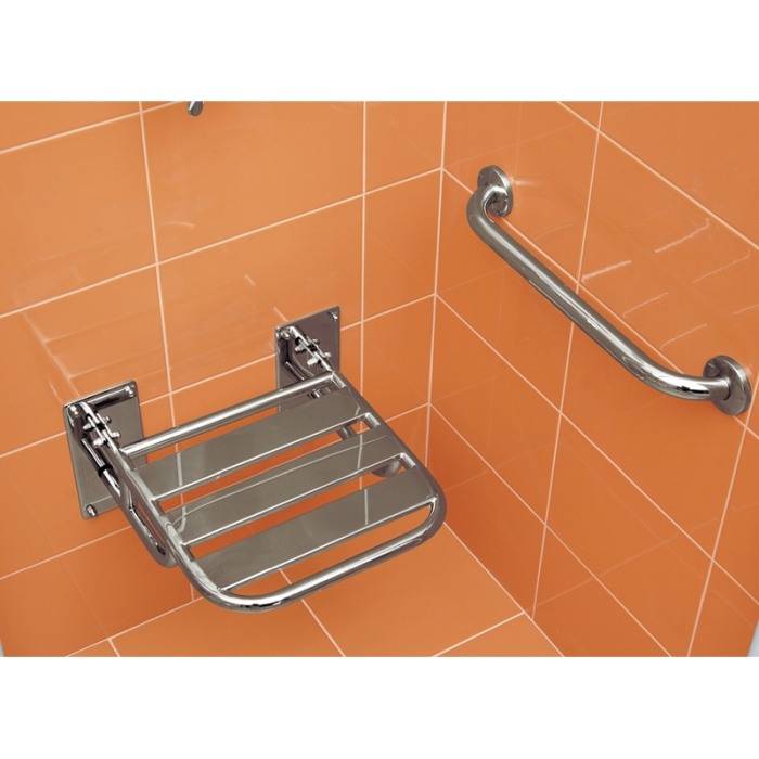 Maner Cersanit, Etiuda, simplu de sprijin, 40 cm, inox [2]
