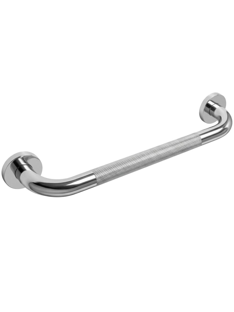 Maner de baie anti-alunecare 104 crom inox 430mm montaj suruburi [8]