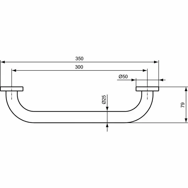 Maner Ideal Standard IOM 30 cm [2]