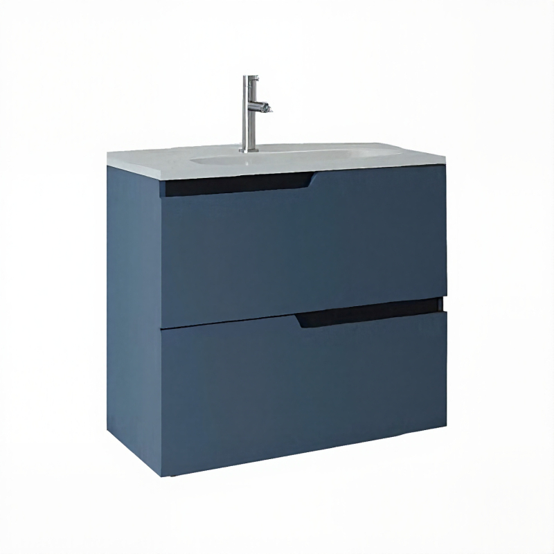 Mobilier pentru lavoar încastrat Fluminia Bari 60 cm bleumarin [1]