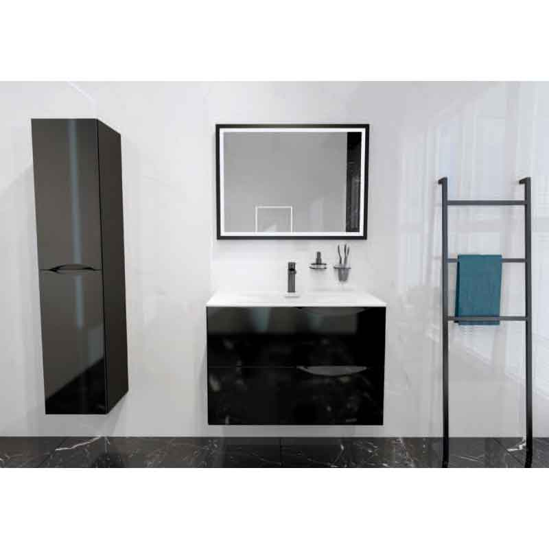 Mobilier pentru lavoar Spectrum, Carolina 60, negru mat [3]