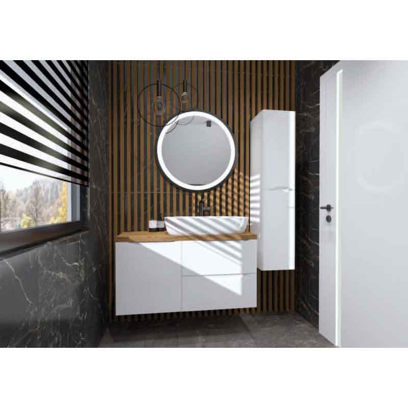 Mobilier pentru lavoar Spectrum, Carolina 60, negru mat [4]