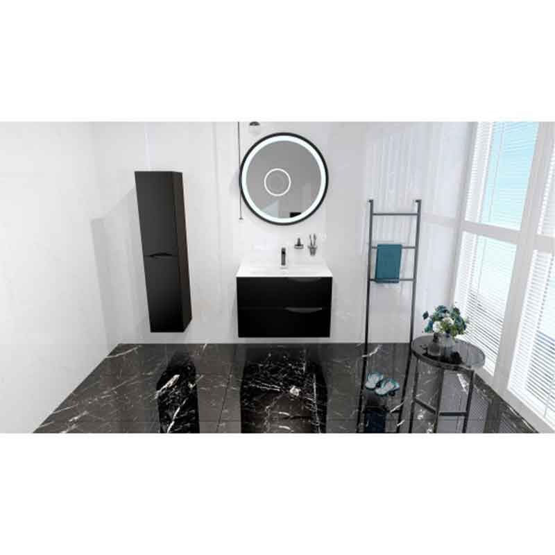 Mobilier pentru lavoar Spectrum, Carolina 80, negru mat [2]