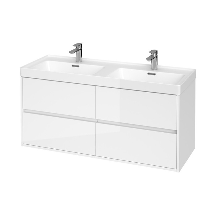 Mobilier suspendat, Cersanit, Crea, pentru lavoar, 120 cm, alb [1]