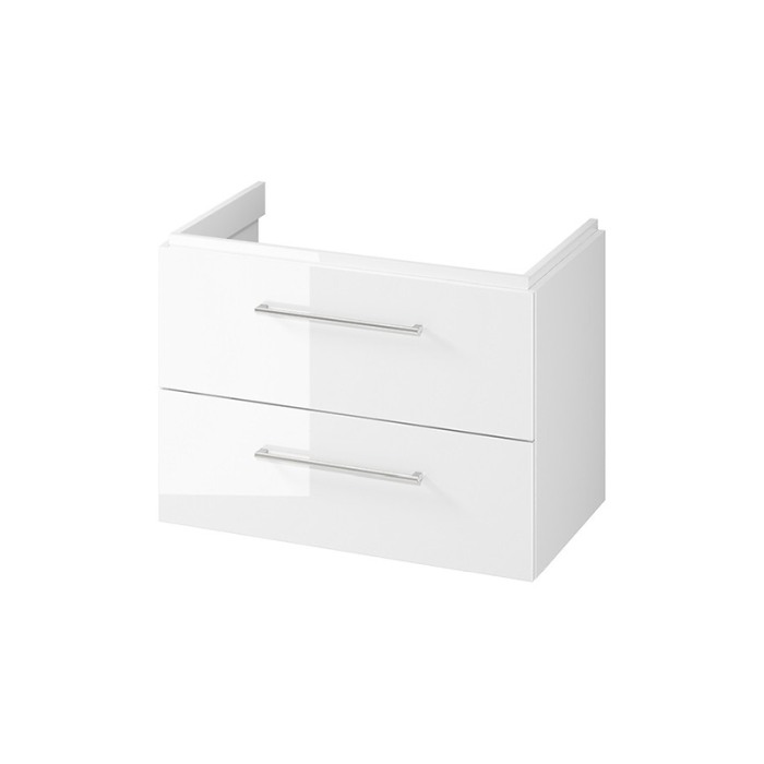 Mobilier suspendat, Cersanit, Larga, dreptunghiular, 80 cm, alb [1]