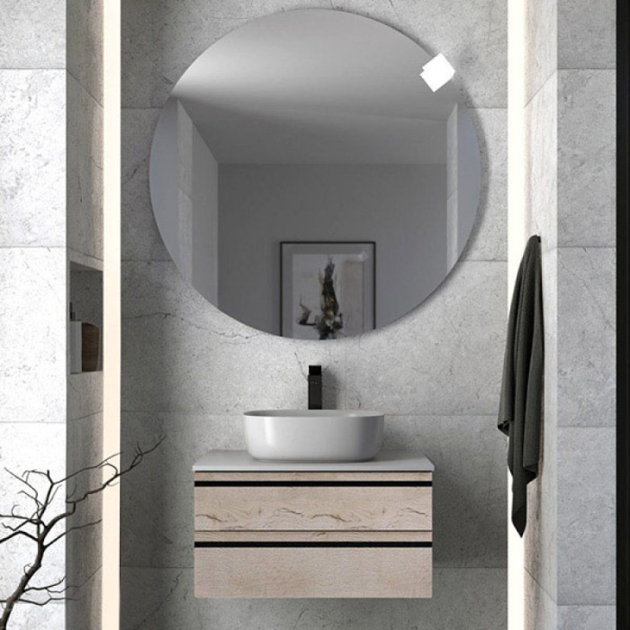 Mobilier suspendat Kolpasan, Alexis, pentru lavoar pe blat, 60 cm, Craft Wood [3]