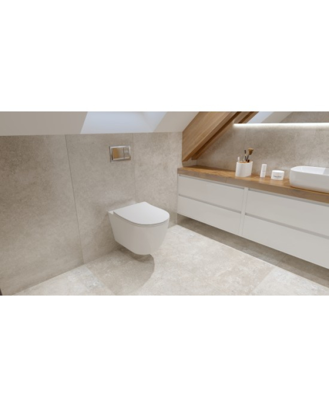 Mobilier suspendat pentru lavoar, Spectrum, Manitoba, 80 cm, alb [3]