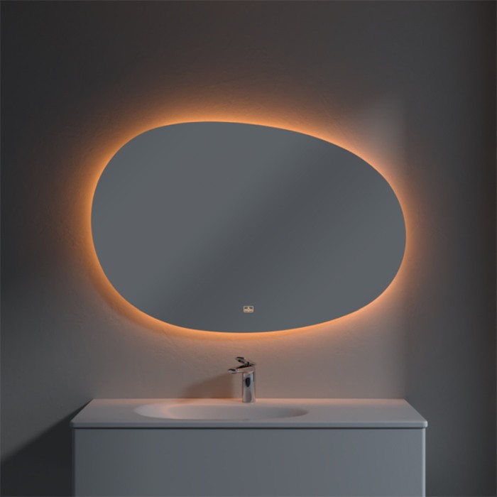 Oglinda asimetrica, Villeroy & Boch, Antao, cu iluminare LED [4]