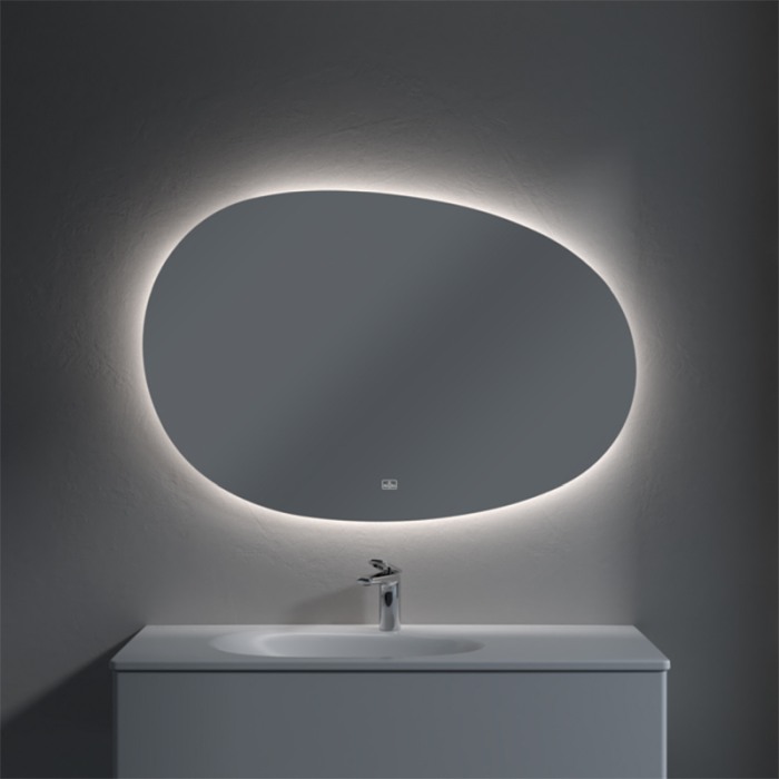 Oglinda asimetrica, Villeroy & Boch, Antao, cu iluminare LED [5]