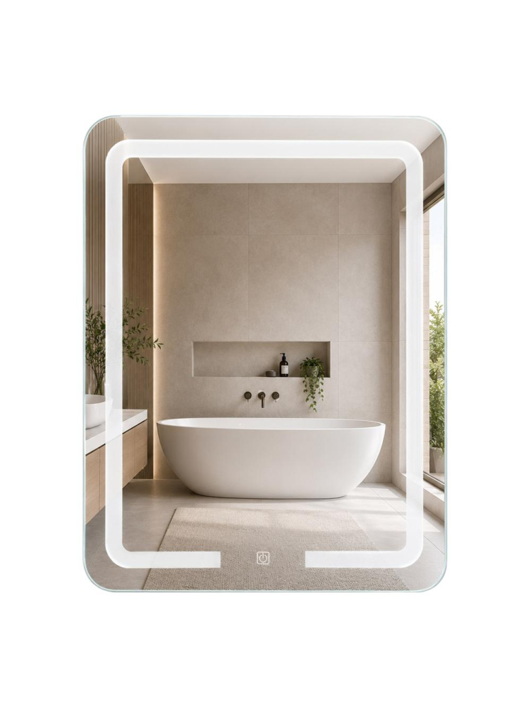 Oglinda LED Rea SAB-3436 rama mata laptoasa 60x80cm [7]
