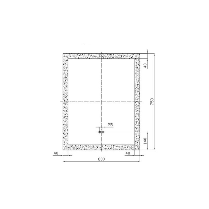 Oglinda Fluminia, Miro 60, dreptunghiulara, cu LED, 2 culori, dezaburire, 60 cm [2]