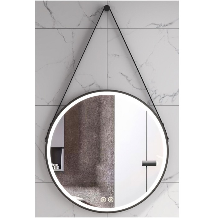 Oglinda Fluminia, Mona New, rotunda, 60 cm, iluminare LED [1]