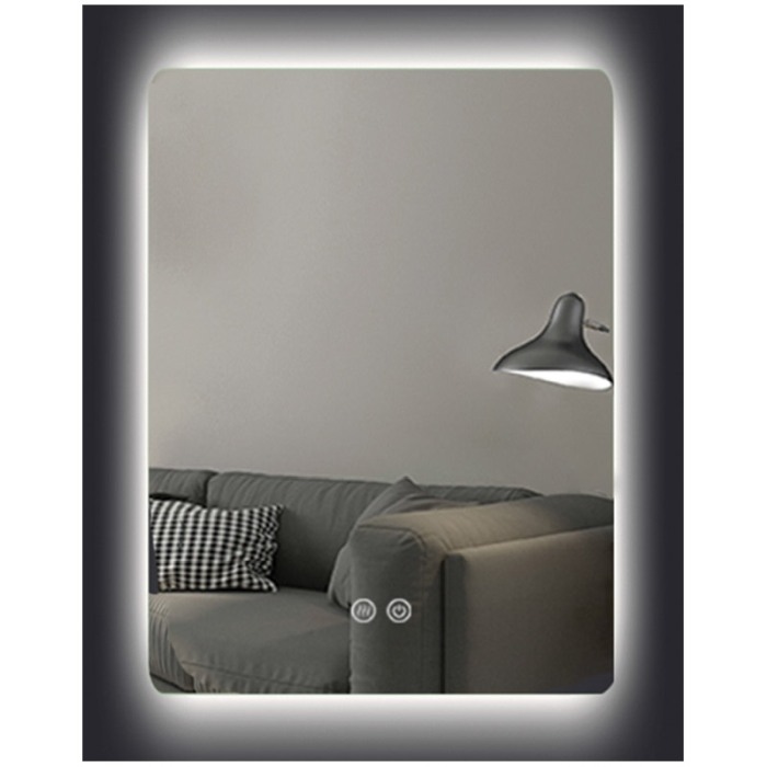Oglinda Fluminia, Morris Ambient, dreptunghiulara, cu iluminare LED, 3 culori [1]