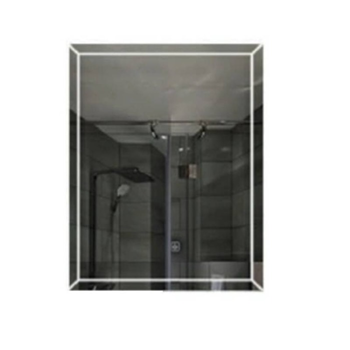 Oglindă Fluminia, Palladio 60, dreptunghiulară 60 x 80 cm, cu LED Ambiental Light, 3 culori, dezaburire [1]