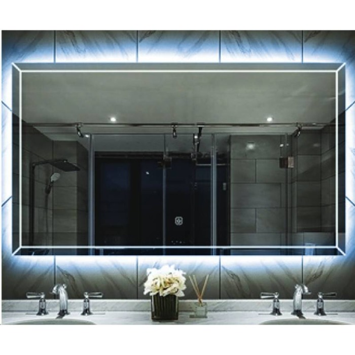 Oglindă Fluminia, Palladio 90, dreptunghiulară 90 x 65cm, cu LED Ambiental Light, 3 culori, dezaburire [5]