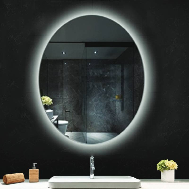 Oglindă, Fluminia, Picasso Ambient 70, ovală, cu iluminare LED, 3 culori, dezaburire [2]