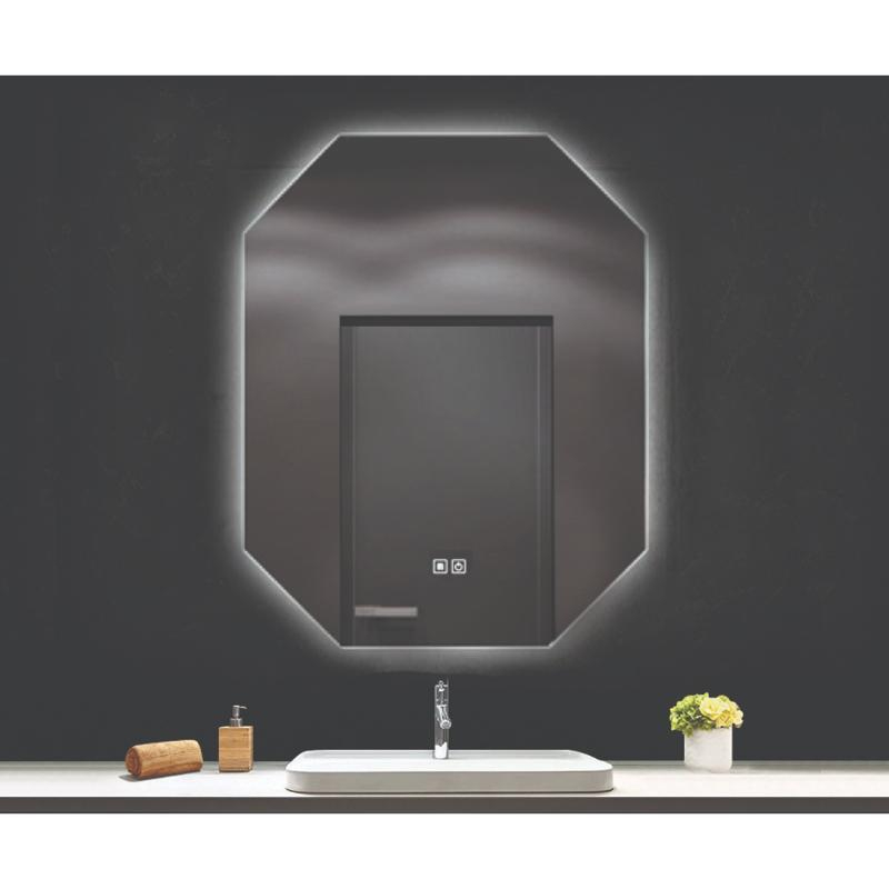 Oglindă, Fluminia, Turner Ambient 60, 8 laturi, cu iluminare LED, 3 culori, dezaburire [3]