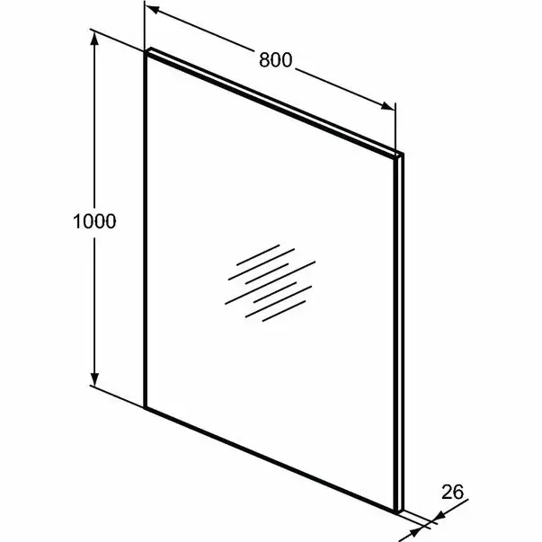 Oglinda Ideal Standard H 80x100 cm [3]