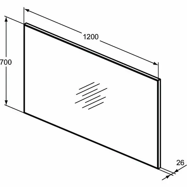 Oglinda Ideal Standard S 120x70 cm [4]