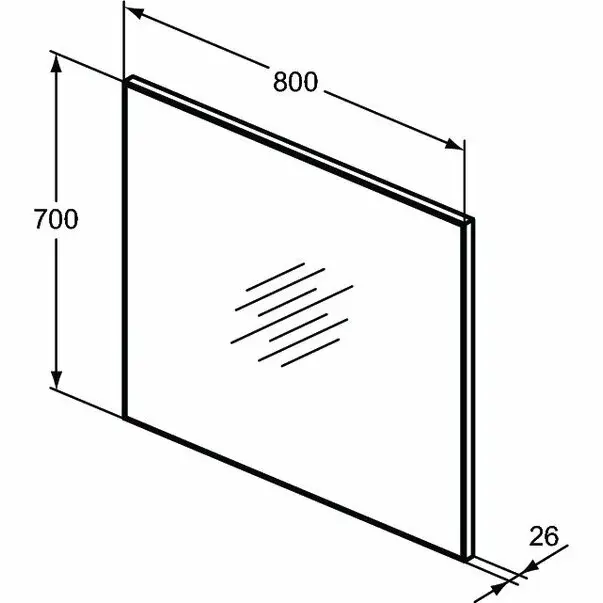 Oglinda Ideal Standard S 80x70 cm [4]
