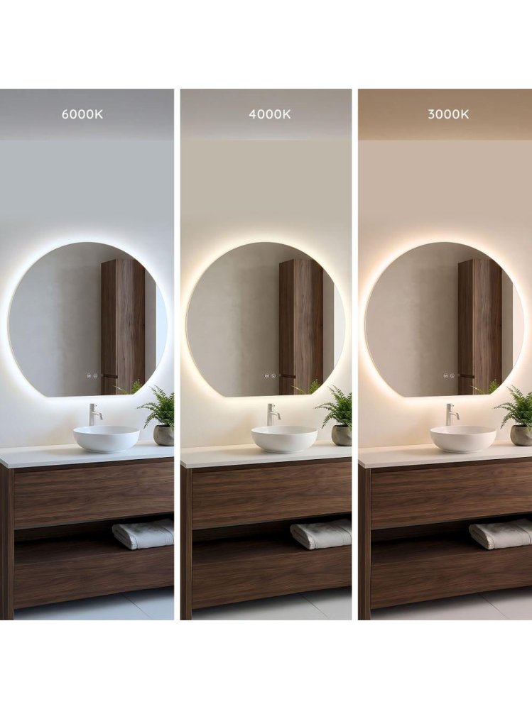 Oglindă LED 100cm Fabio [3]