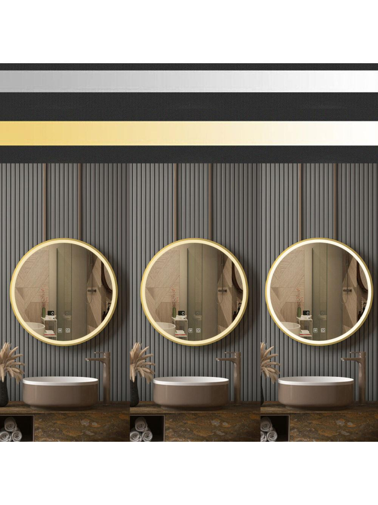 Oglindă LED 50cm MMJ auriu [6]