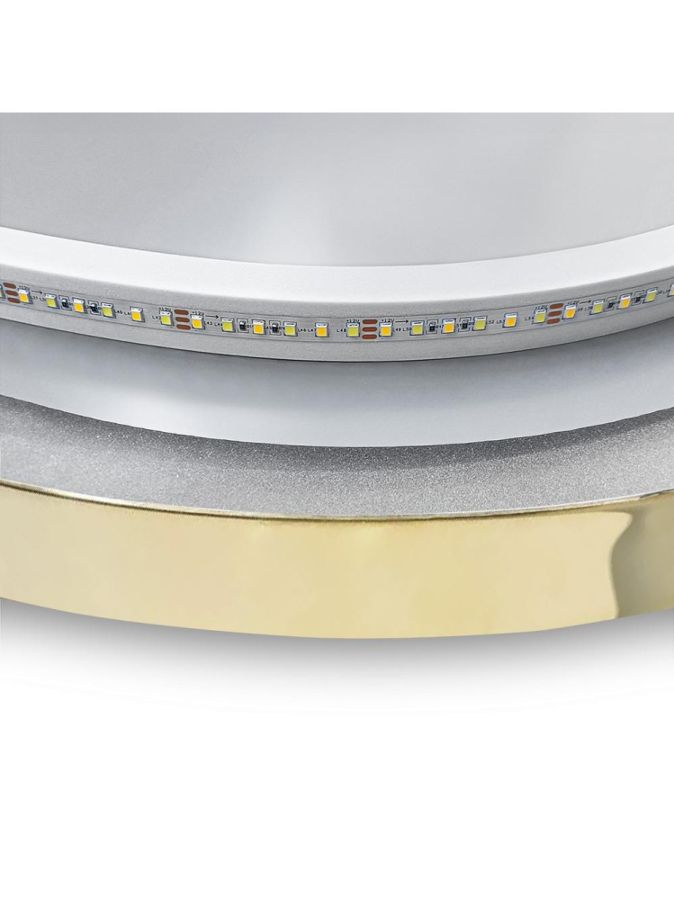 Oglindă LED 50cm MMJ auriu [9]