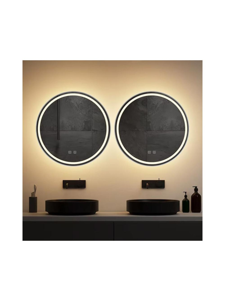 Oglindă LED 50cm MMJ crom periat [7]