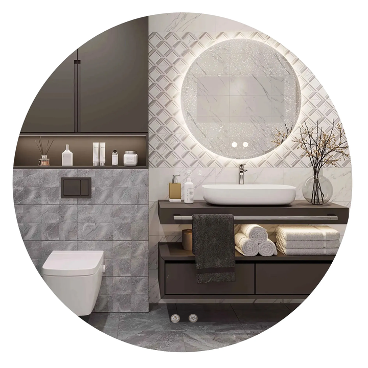 Oglindă LED 60cm HZJ060 [1]