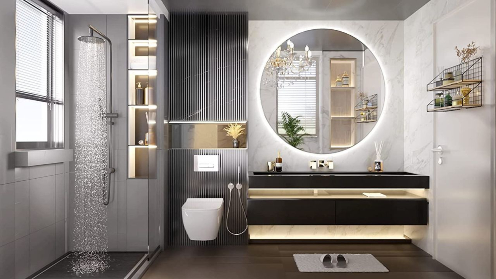 Oglindă LED 60cm HZJ060 [8]