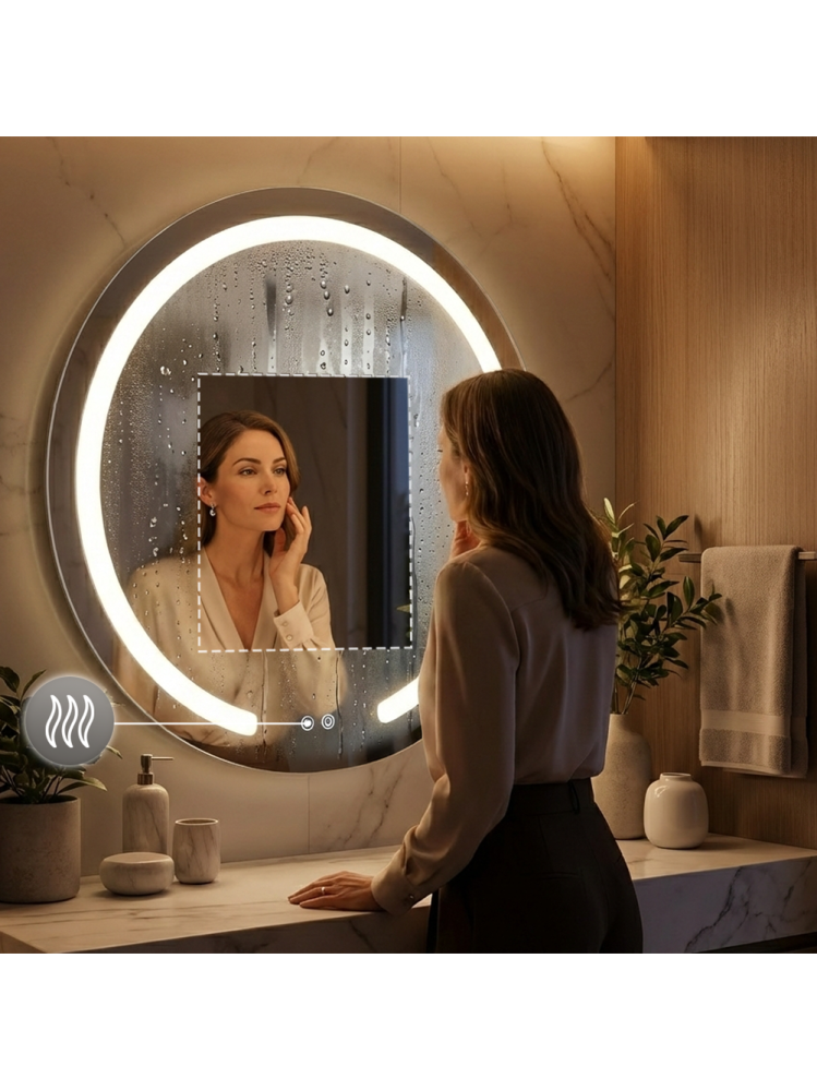 Oglindă LED 60cm Modern [8]