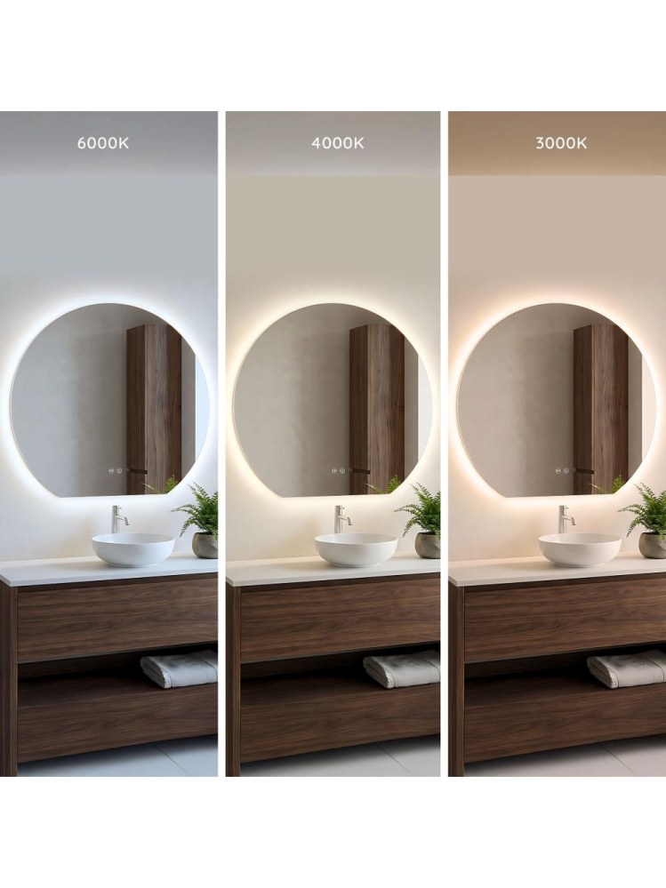 Oglindă LED 70cm Fabio [6]