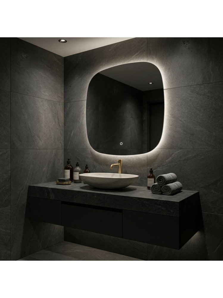 Oglindă LED 70x70cm TOP [5]