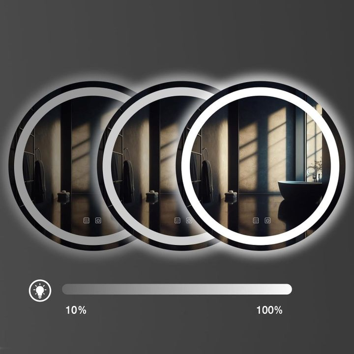 Oglindă LED 80cm BAS [6]