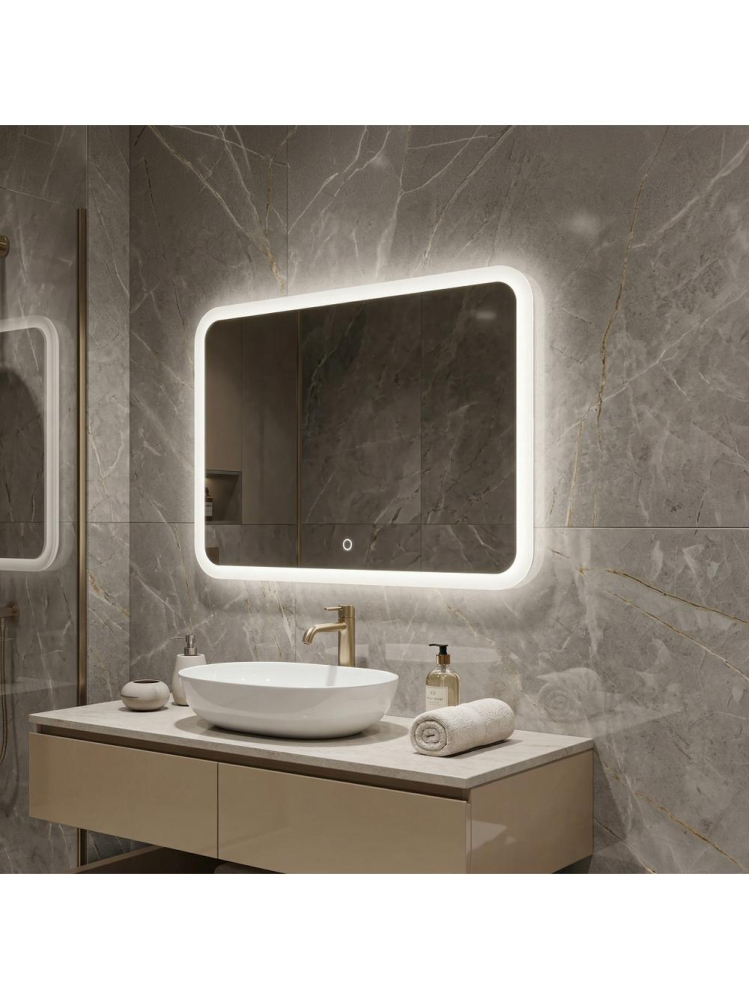 Oglindă LED 80x60cm TOP-3 [4]