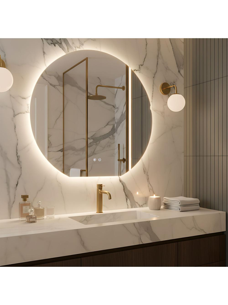 Oglindă LED 90cm Fabio [4]